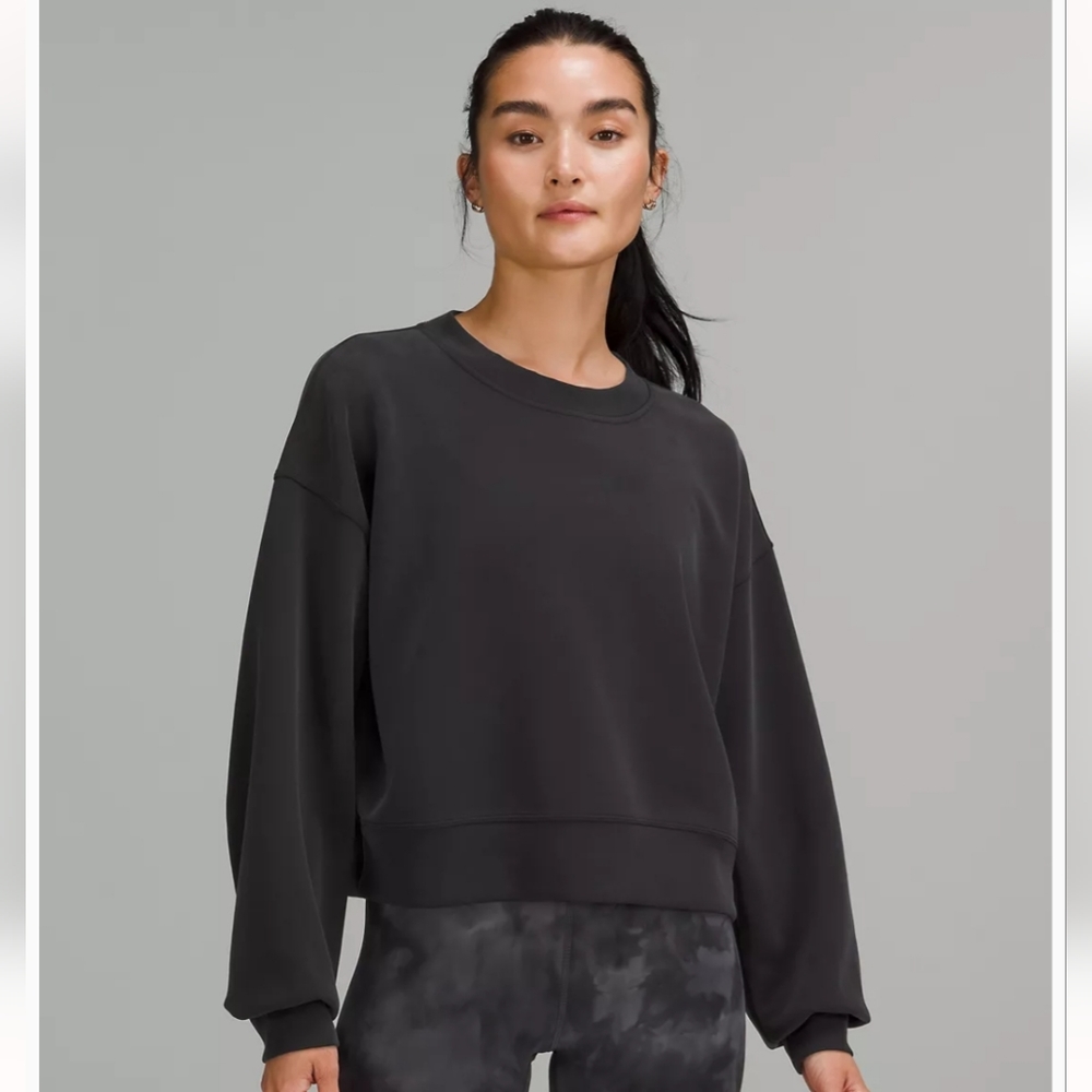Lululemon Perfectly Oversized Cropped CrewSoftstreme